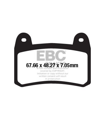 BRAKE PAD SINTERED HH