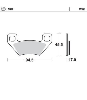 BRAKE PAD NITRO