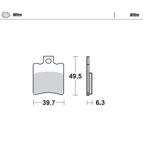 BRAKE PAD NITRO