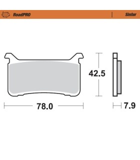 BRAKE PAD SINTER FRONT