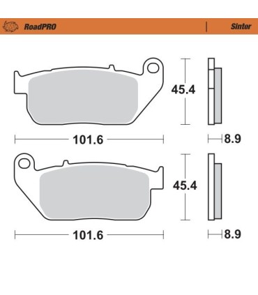 BRAKE PAD SINTER FRONT