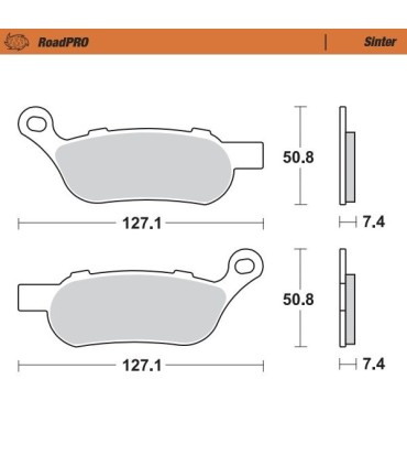 BRAKE PAD SINTER REAR