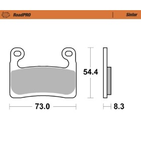 BRAKE PAD SINTER FRONT