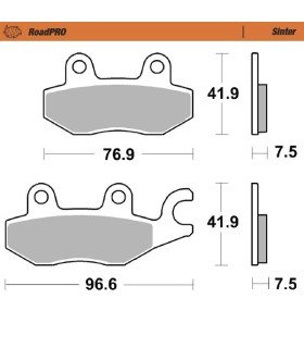 BRAKE PAD SINTER FRONT