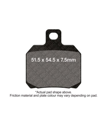 BRAKE PAD EPFA SIN EXT PR