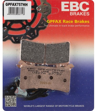 BRAKE PAD GPFA SINTER RAC