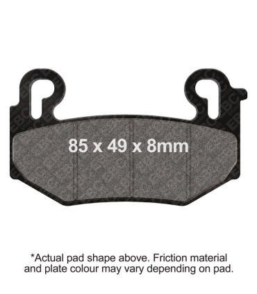 BRAKE PAD SINTERED HH