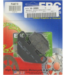 BRAKE PAD FA SER ORGANIC