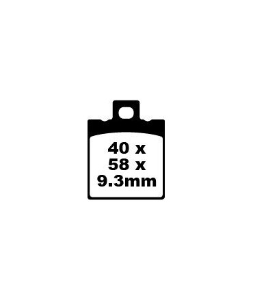 BRAKE PAD FA SER ORGANIC