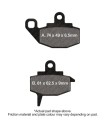 BRAKE PAD EBC FA130TT