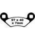 BRAKE PAD CARBON TT DIRT