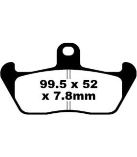 BRAKE PAD FA SER ORGANIC