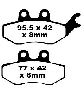BRAKE PAD FA SER ORGANIC