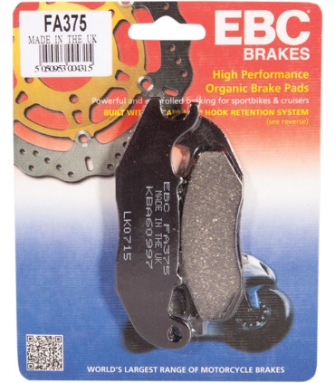 BRAKE PAD FA SER ORGANIC