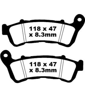 BRAKE PAD FA SER ORGANIC