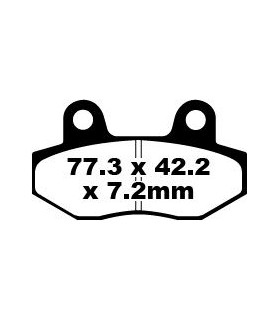 BRAKE PAD SFA ORG SCOOTER