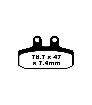 BRAKE PAD SFA ORG SCOOTER