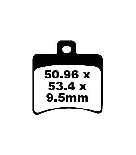 BRAKE PAD SFA ORG SCOOTER