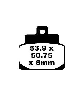 BRAKE PAD SFA ORG SCOOTER