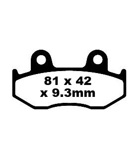 BRAKE PAD SFA ORG SCOOTER