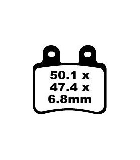 BRAKE PAD SFA ORG SCOOTER