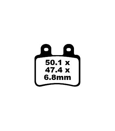 BRAKE PAD SFA ORG SCOOTER