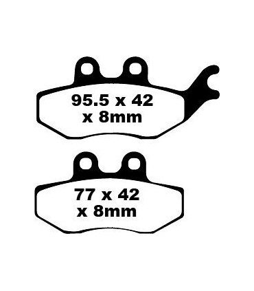 BRAKE PAD SFA ORG SCOOTER