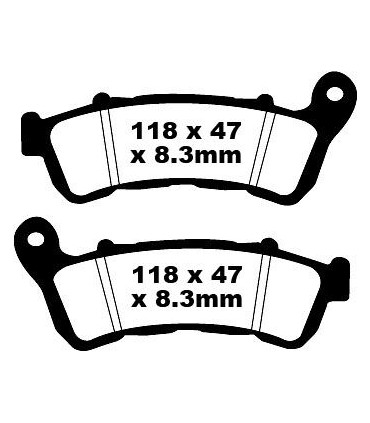 BRAKE PAD SFA ORG SCOOTER