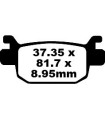 BRAKE PAD SFA ORG SCOOTER
