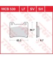 BRAKE PAD TRW MCB530