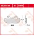 BRAKE PAD TRW MCB534