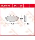 BRAKE PAD TRW MCB539