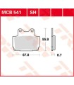 PLAQUETTES DE FREIN TRW MCB541