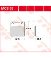 BRAKE PAD TRW MCB55