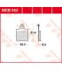 BRAKE PAD TRW MCB552