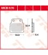 BRAKE PAD TRW MCB570