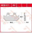 BRAKE PAD TRW MCB571