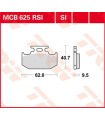 BRAKE PAD TRW MCB625SI
