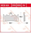 BRAKE PAD TRW MCB659