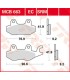 BRAKE PAD TRW MCB663