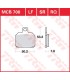 BRAKE PAD TRW MCB700