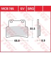 BRAKE PAD TRW MCB785