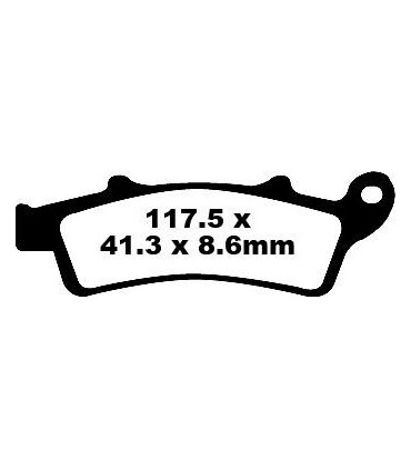 BRAKE PAD HH SINT SCOOTER