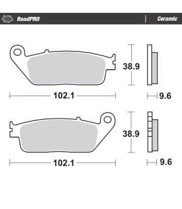 BRAKE PAD CERAMIC