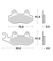 BRAKE PAD CERAMIC