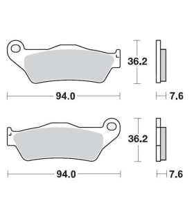 BRAKE PAD CERAMIC