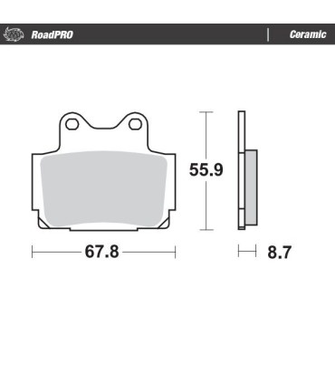 BRAKE PAD CERAMIC