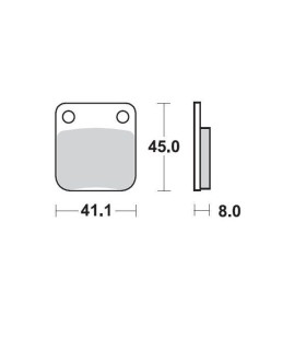 BRAKE PAD CERAMIC