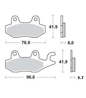 BRAKE PAD CERAMIC