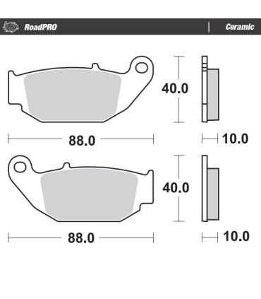 BRAKE PAD CERAMIC